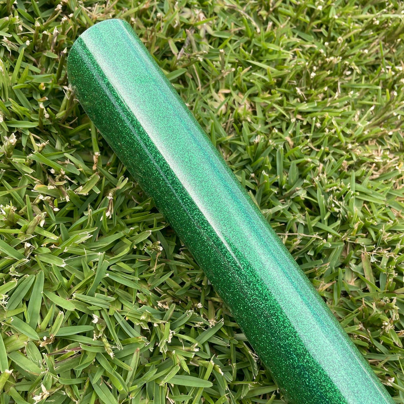 Green Glitter HTV